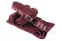 burgundy salon towels