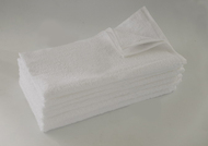16x28 White Wholesale Hand Towels Full Terry Premium Plus