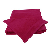 13x13 - Hot Pink Washcloths Premium Plus 100% Cotton