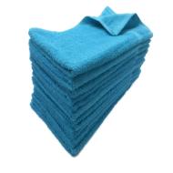 15x25 - TURQUOISE Hand Towels Premium Plus 100% Cotton