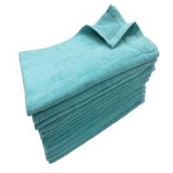 16x26 AQUA Velour Hand Towels 100% Cotton