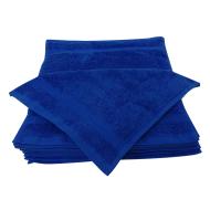 13X13 ROYAL BLUE Washcloths 100% Cotton Premium Plus